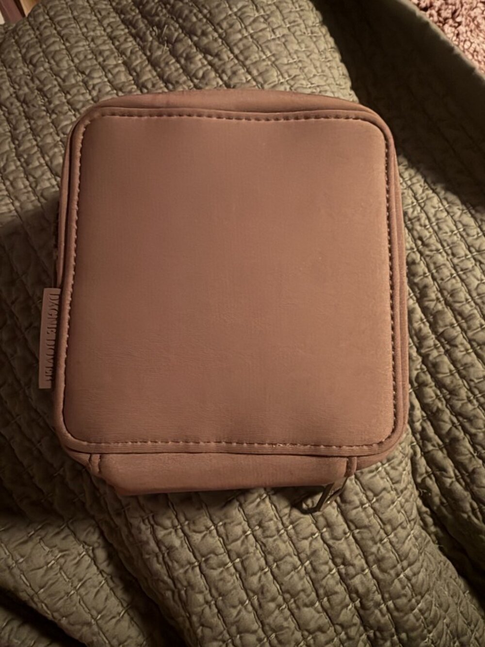 Dagne Dover Arlo Tech Organizer - Small - Dune - EXCELLENT condition